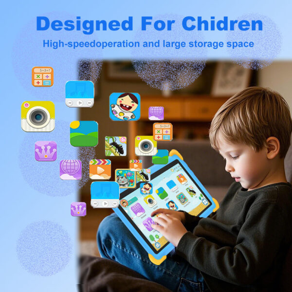 7 Inch Kids Tablet 32GB with Protective Case